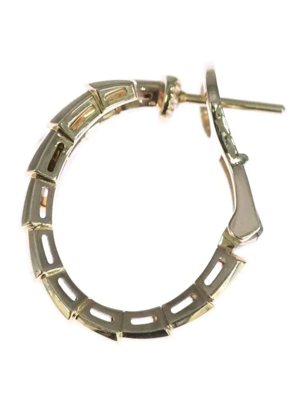 Bvlgari Serpenti Vipa 18k Yellow Gold Single Earrings